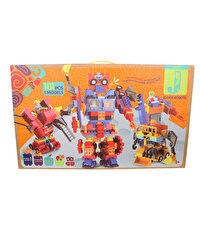 Transformer 4'ü bir Arada Blok Seti̇ 181 Parça