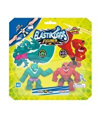 Elastikorps Fighters İkili Paket 7 Cm Kaiman vs Orka