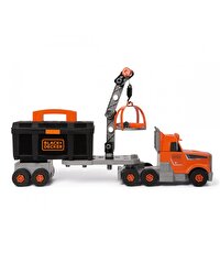 Smoby Black+Decker Alet Çantalı Vinçli Kamyon