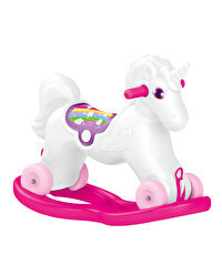 Unicorn Sallanan Tekerlekli At