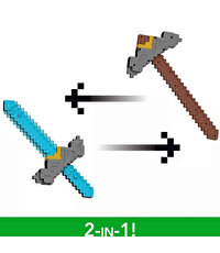 Minecraft 2'si 1 Arada Dönüşebilen Kılıç JFR72