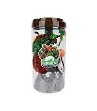 Sürüngen Hayvanları Tüpte 6'lı Hayvan Oyun Seti