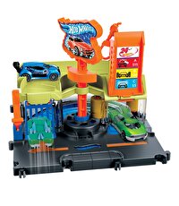 Hot Wheels Şehir Hayatı Serisi Araba Yıkama İstasyonu Oyun Seti HDR27