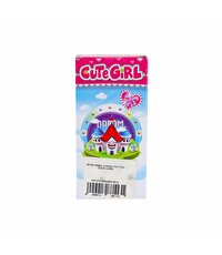 Sevimli Mini Bebek Kumral Yeşil Çiçekli Elbise