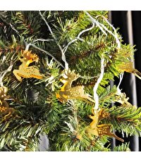 Yılbaşı Pilli Geyik Figürlü Led Işık 3 Metre