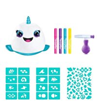 Airbrush Plush Sürpriz Squishy Paint Bucket Narwhal