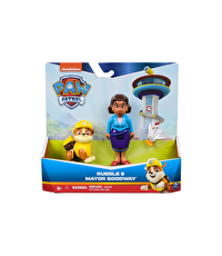 Paw Patrol Pup Core Kahramanlar Rubble & Mayor Goodway