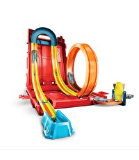 Hot Wheels Track Builder Benzin Bidonu Akrobasi Seti HDX78