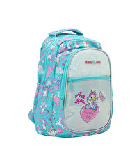 Kaukko Kids Love Aynalı & Taşlı Unicorn Sırt Çantası