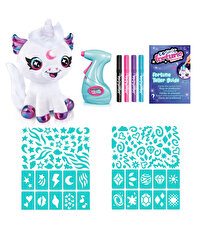 Airbrush Plush Cosmic Unicorn