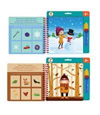 Aqua Magic Sihirli Boyama Kitabı Mevsimler