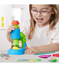 Play Doh Işıklı Mikroskop Oyun Seti