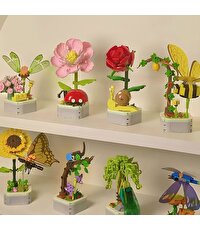 Mega Çi̇çekler ve Böcekler Yapı Blokları Salyangoz