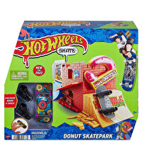 Hot Wheels Skate Parmak Kaykay Macerasına Başlangıç Seti Donut Skatepark