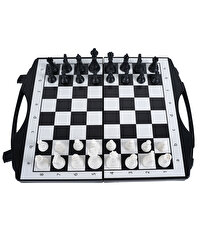 Çantalı 3’lü Dama Tavla ve Satranç Oyun Seti