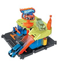 Hot Wheels Şehir Hayatı Serisi Araba Yıkama İstasyonu Oyun Seti HDR27