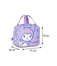 Kuromi Desenli Termal Beslenme Çantası Lila