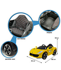 Favori Gt 12 Volt Akülü Araba Sarı