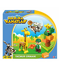 Harika Kanatlar 15 Parça Blok Bello'nun Yağmur Ormanı