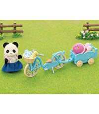 Sylvanian Families Bisiklet ve Paten Seti Panda Kız