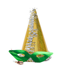 Yılbaşı Şapkası Katyon Set