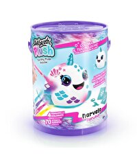 Airbrush Plush Sürpriz Squishy Paint Bucket Narwhal