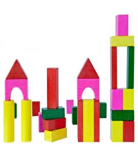 Bu Bu Ahşap Bloklar 30 Parça