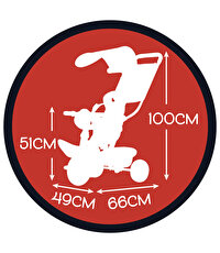 Smoby Baby Balade Plus Üç Tekerlekli Bisiklet