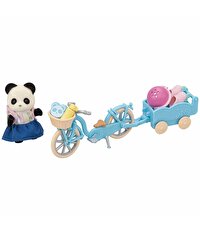 Sylvanian Families Bisiklet ve Paten Seti Panda Kız