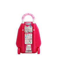 Çekçekli Çantalı Güzellik Seti Pembe