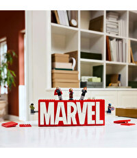LEGO MARVEL Logosu ve Mini Figürleri 76313