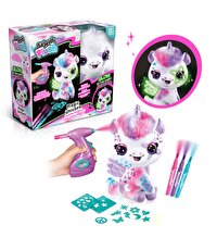 Airbrush Plush Karanlıkta Parlayan Unicorn