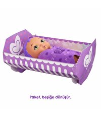 My Garden Baby Kelebek Bebeğimin Bakım Zamanı Mor Saçlı Bebek GYP11