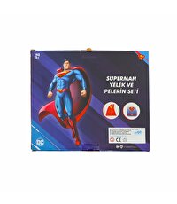 Superman Yelek ve Pelerin Seti