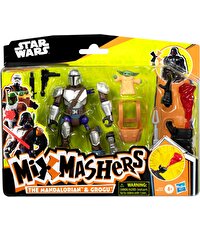 Star Wars Mixmashers Deluxe Fi̇gür The Mandalorian and Grogu