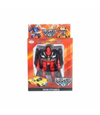 Mega Dönüşen Süper Robot Siyah