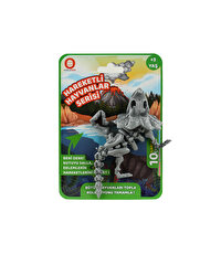 Hareketli Hayvanlar Serisi Gri Triceratops