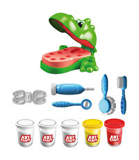 Dinozor Dişçi Oyun Hamur Seti