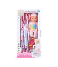 Babydoll My Love Sevimli Bebek ve Bebek Arabası Seti