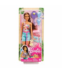 Barbie Wellness Barbie'nin Spa Günü Bebekleri HKT91