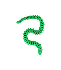 Hareketli Hayvanlar Serisi Yeşil Viper Yılan