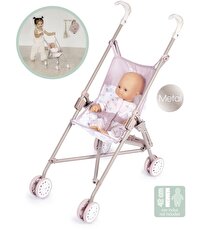 Smoby Baby Nurse Katlanabilir Oyuncak Bebek Arabası