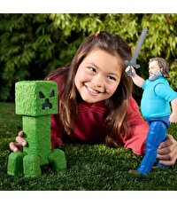 Minecraft Filmi Büyük Aksiyon Figürü Steve 30 Cm JGG67