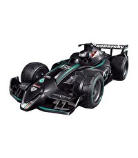 Formula 1 Spray Buhar Atan Uzaktan Kumandalı Siyah Araba