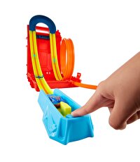 Hot Wheels Track Builder Benzin Bidonu Akrobasi Seti HDX78