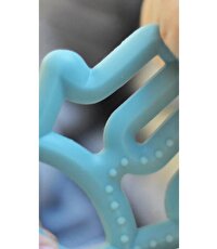 Silikon Diş Kaşıyıcı Mavi