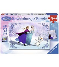 Ravensburger Puzzle 2x24 Parça Frozen 91157