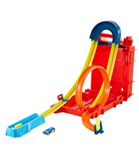 Hot Wheels Track Builder Benzin Bidonu Akrobasi Seti HDX78