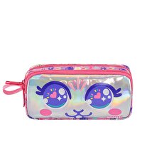 Muggle Bunny Pembe 2 Gözlü Kalemlik Çantası 7709