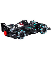 Formula 1 Spray Buhar Atan Uzaktan Kumandalı Siyah Araba